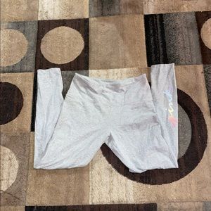 PINK/VS leggings size L